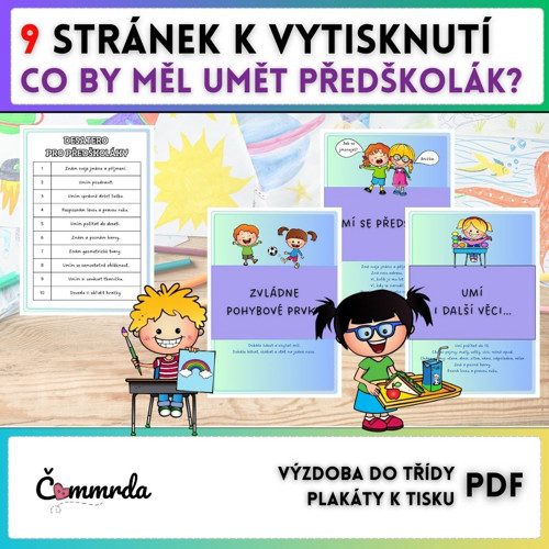 Co by měl umět předškolák? (PDF k tisku)