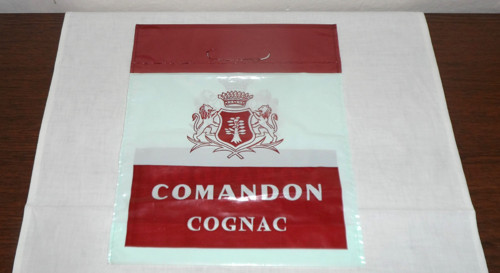 Originál igelitová TAŠKA • Comandon Cognac