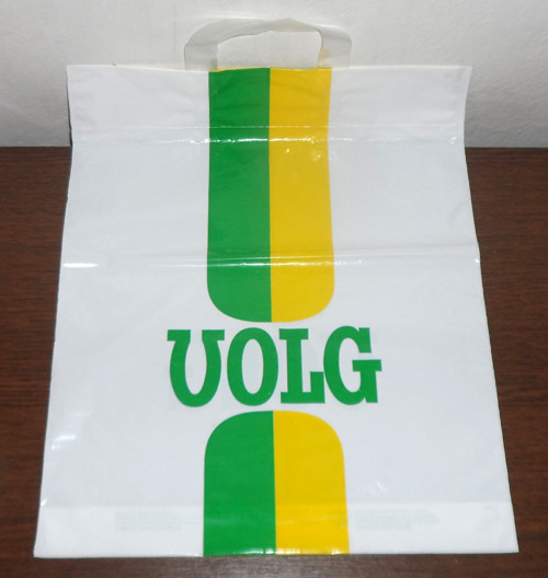 Originál reklamní igelitová TAŠKA • Volg