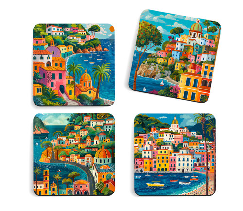 Podtácky AMALFI COAST II Set