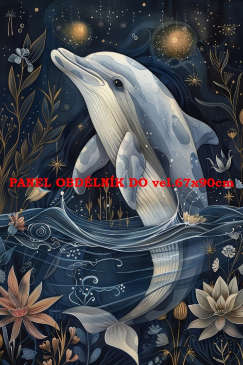 Bavlněný panel 7x15 cm - skladem
