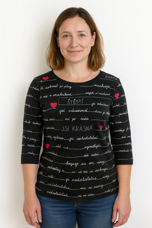Měj se ráda :) - velikost S, M, L, XL