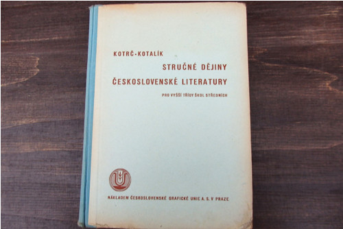 Stručné dějiny československé literatury