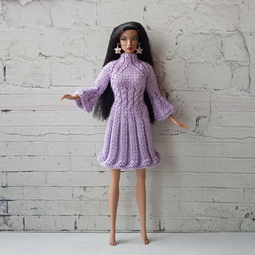 Oblečky pro Barbie, FR, Integrity - šaty, náušnice — foto 1