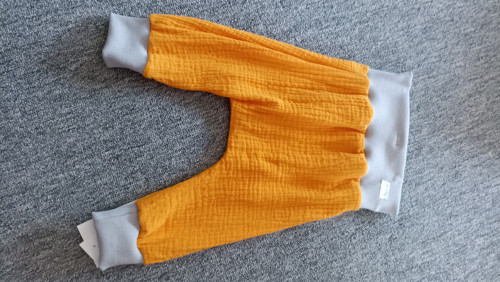 Mušelin (dvojitá gázovina) turky vel.68/74 hořčice