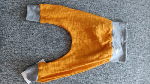 Mušelin (dvojitá gázovina) turky vel.74/80 hořčice