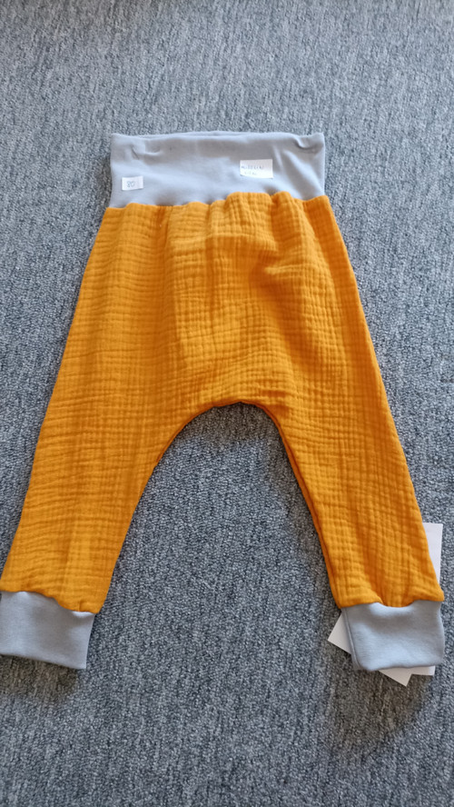 Mušelin (dvojitá gázovina) turky vel.80/86 hořčice
