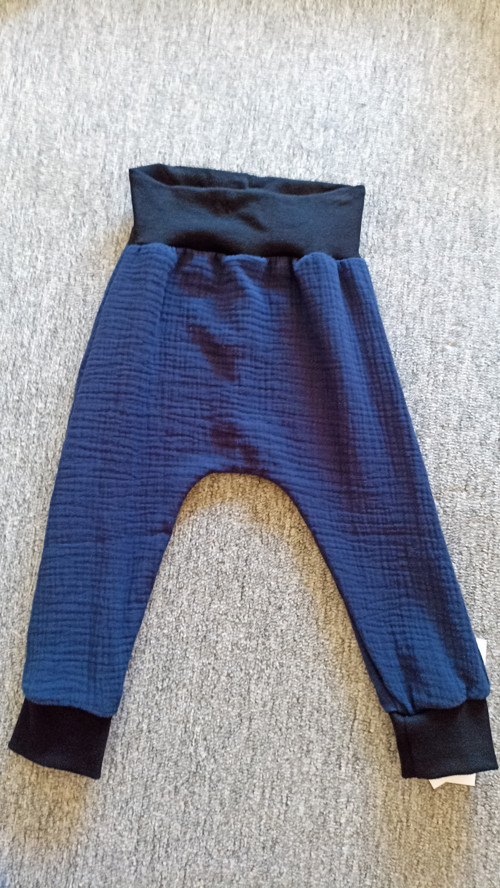 Mušelin turky vel.86/92 modré tmavě