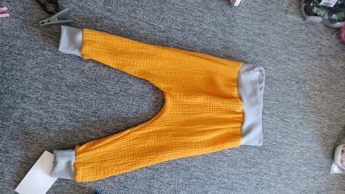 Mušelin turky vel.86/92 hořčice
