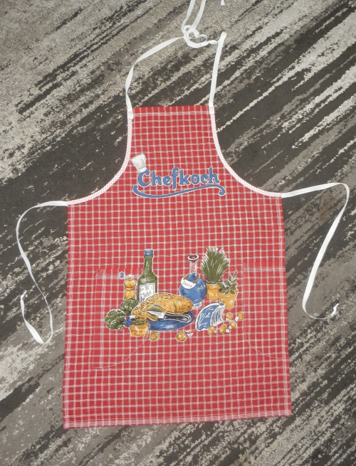 Zástěra z retro látky