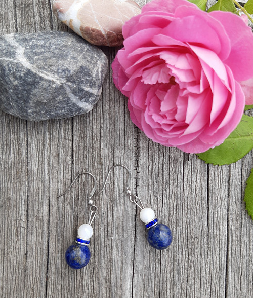 Lapis lazuli s perletí — foto 1