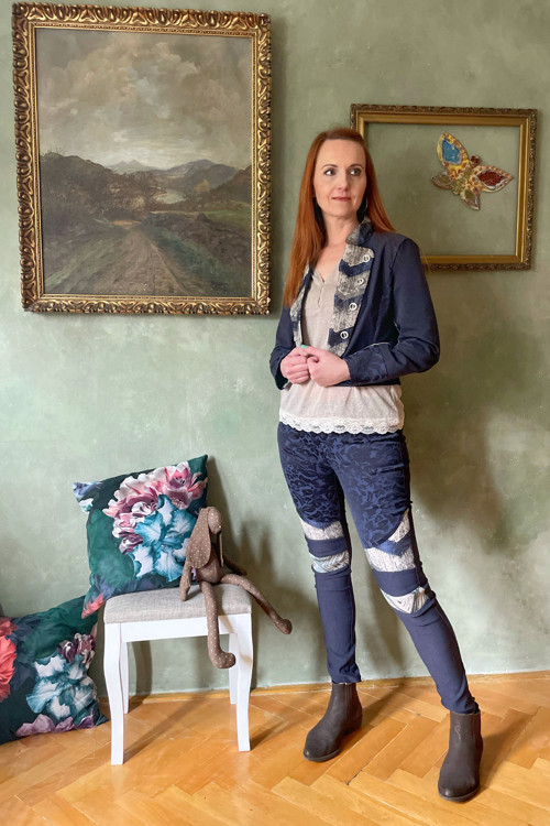 Outfit designový kostým vel. 38/40