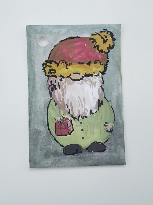 Cedulka: Zelený skřítek — foto 1