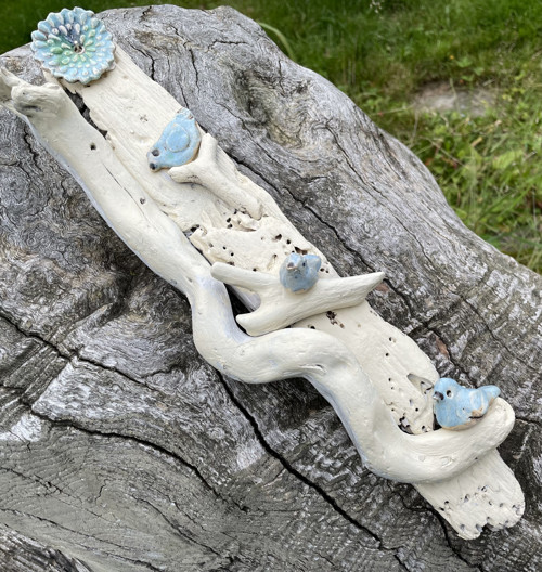 Driftwood a keramika - ptáci — foto 1