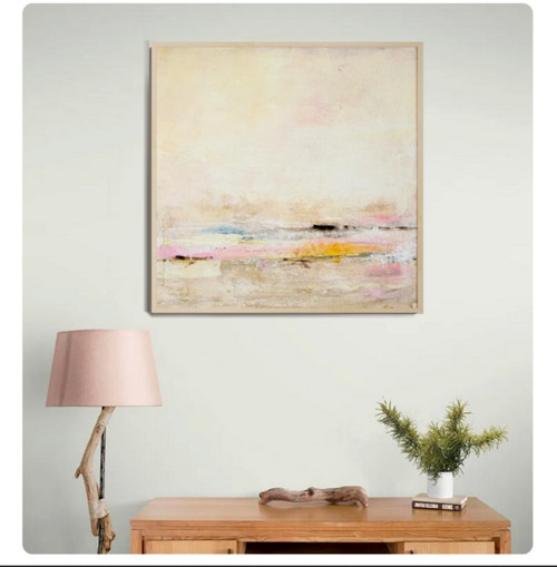 Pastel landscape 60x60