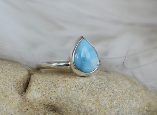 Prstýnek larimar — foto 1