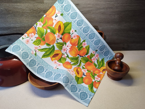 Vaflová utěrka 50*60cm MERUŇKY
