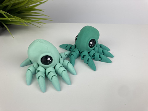 Mini chobotnička - 3D tisk — foto 1