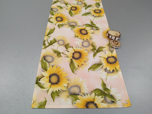 Šerpa digi tisk 40*140cm SLUNEČNICE