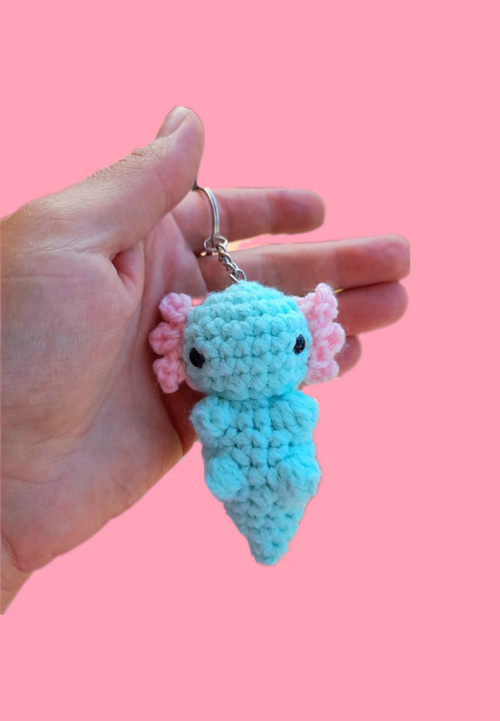Axolotl přívěsek menší