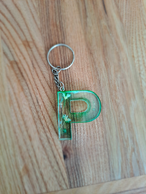 Klíčenka písmeno P — foto 1