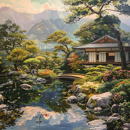 Japonská zahrada ZEN I.