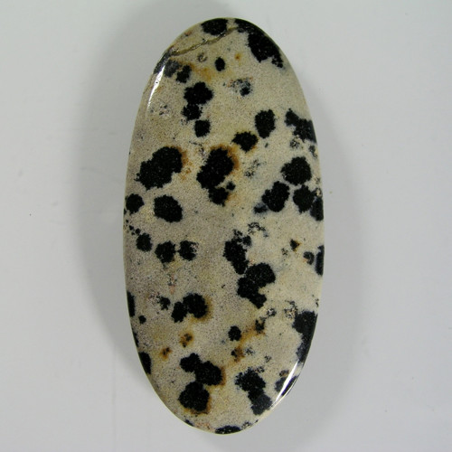 Přírodní jaspis, kabošon, 39,30 ct., 45,1x22x4,8mm