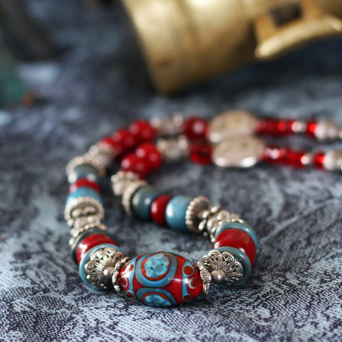 Náhrdelník Orient z vinutek — foto 1