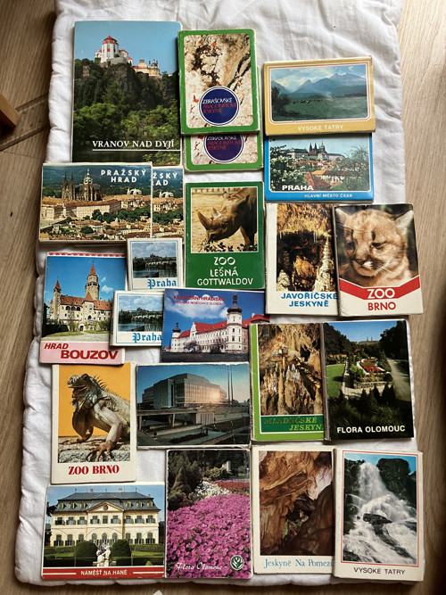 Vintage turistické knížečky