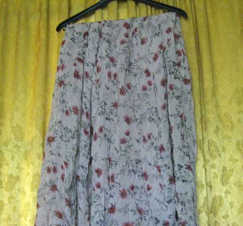 Sukně Květovaná.