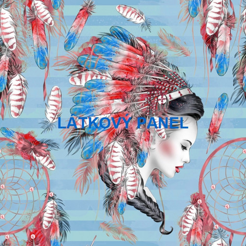 Bavlněný panel 30x30 cm - skladem — foto 1