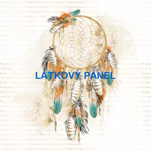 Bavlněný panel 25x25 cm - skladem — foto 1