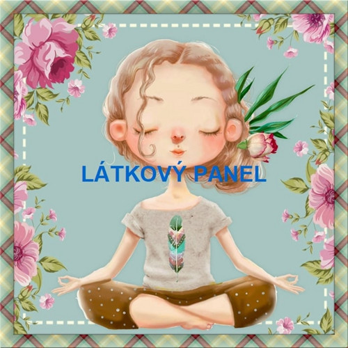 Bavlněný panel 25x25 cm - skladem — foto 1