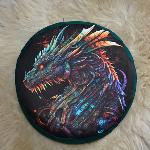 Meditační polštář Steampunk dragon — foto 1