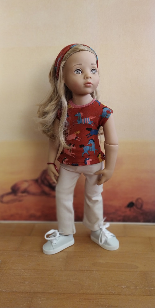 Koníková súprava pre panenku Götz, 50 cm