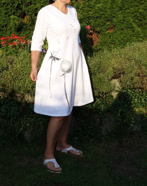 Šaty chmýří II — foto 1