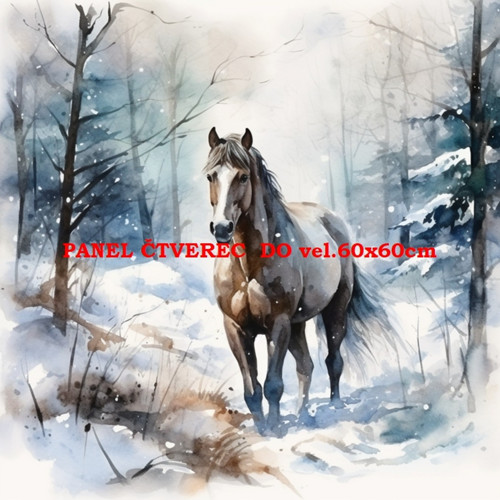 Bavlněný panel 45x45 cm skladem