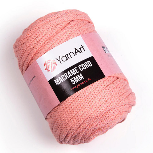 Příze Macrame Cord 5mm - lososová — foto 1