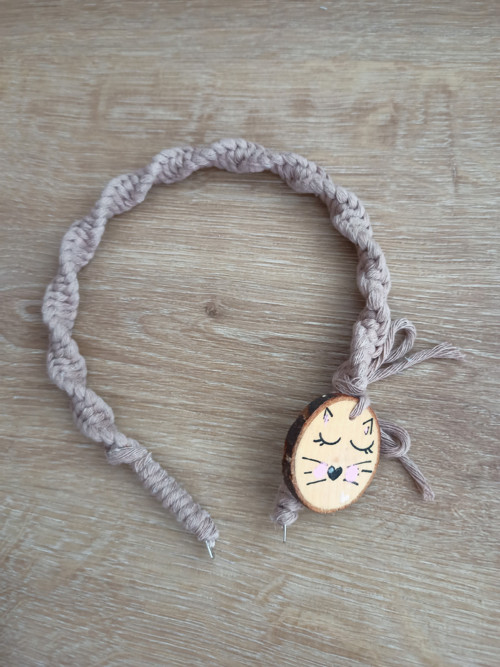 Macrame čelenka — foto 1