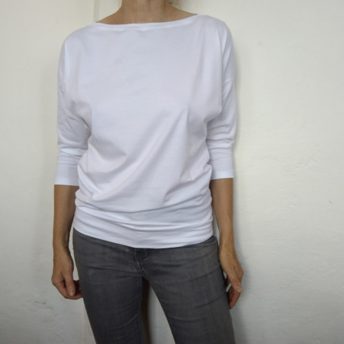 Bílé,různé barvy,3/4 nebo dlouhý rukáv,vel.XS-XXL