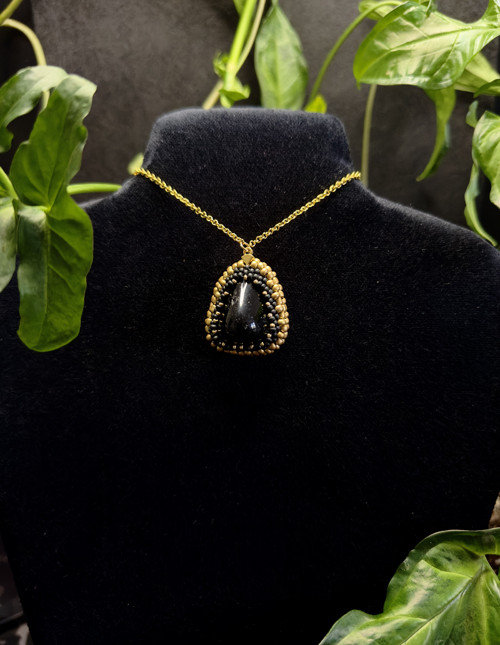 Obsidián Náhrdelník — foto 1