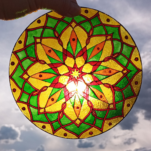 Mandala Letní den