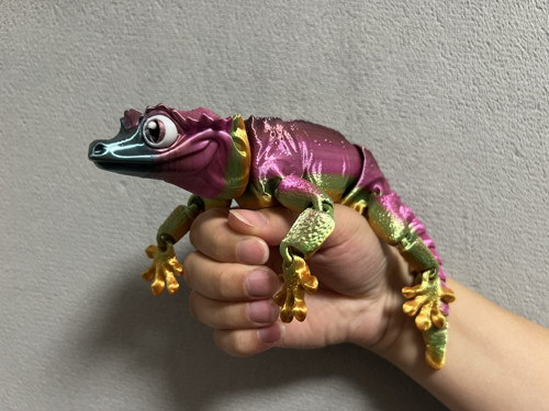Pagekon - Gekonek - 26 cm - 3D Tisk — foto 1