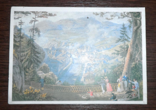 Čistá umělecká POHLEDNICE • Karlovy Vary