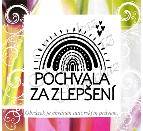 Pochvala za zlepšení duha 1492. Razítko.