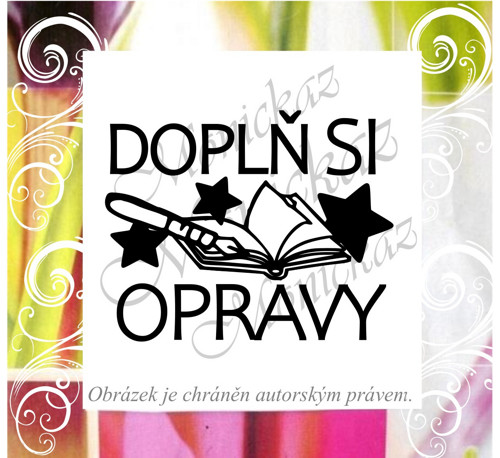 Doplň si opravy 1277. Razítko. — foto 1