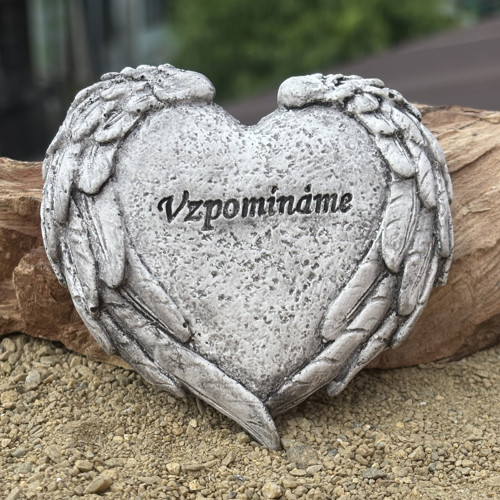 Smuteční srdce - vzpomínkové
