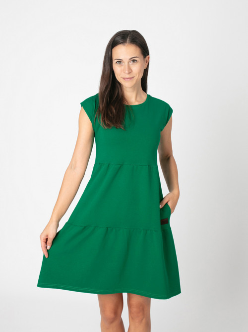 Drexiss dámské letní šaty SOFIE DEEP GREEN