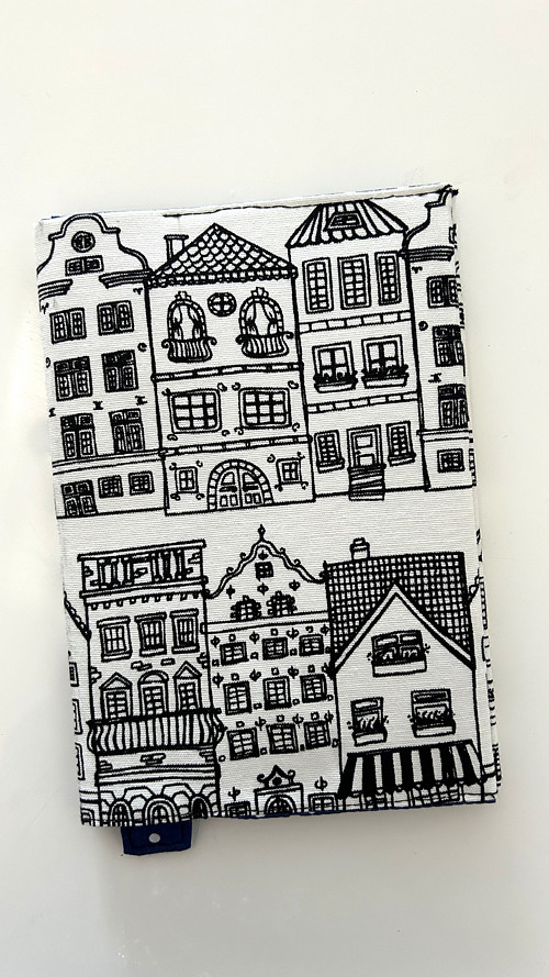 Obal na turistický deník - domečky — foto 1