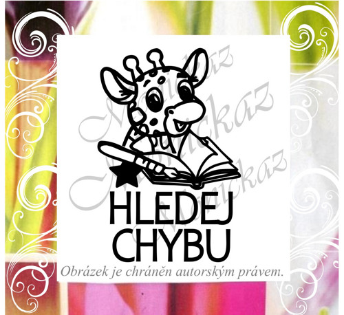 Hledej chybu 1522. Razítko. — foto 1